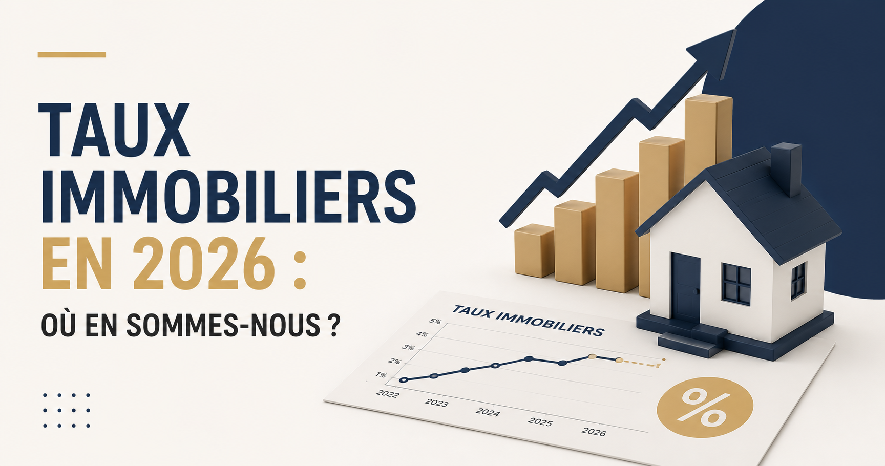 Taux immobiliers en 2026 : où en sommes-nous et faut-il investir maintenant ?